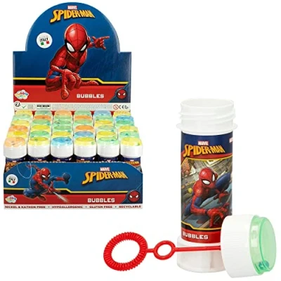 Image de Bubble soufflant Spiderman 60ml par unité
