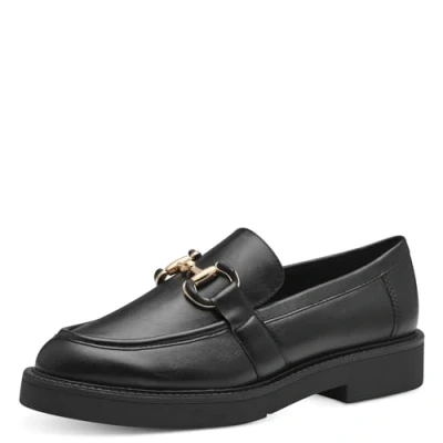 Image de MARCO TOZZI Mocassin by Guido Maria Kretschmer 2 24301 42 Femme, Noir, 37 EU
