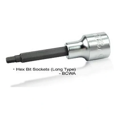 Image de douille hexagonale TOPTUL 1/2 zoll 12 mm lang (80mm)