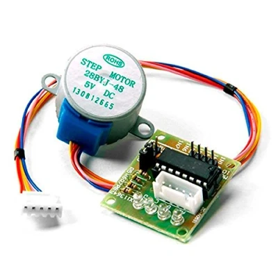 Image de OcioDual Moteur Pas a avec reucteur 28BYJ48 5V Stepper + Driver ULN2003A pour Raspberry