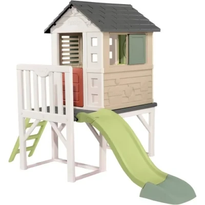 Image de Smoby Life Maison Pilotis Plateforme de 70 cm pour Les Enfants à partir 2 Ans Recyclé 7600810802