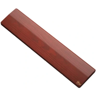 Image de Glorious Gaming Repose poignet de clavier en bois (Full Size) Frêne blanc, grain moyen à épais, surface lisse, résiste la transpiration, base anti dérapants, 430 x 100 19 mm Golden Oak