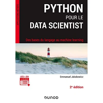 Image de Python pour le data scientist 2e éd.: Des bases du langage au machine learning Livre d’occasion Correct