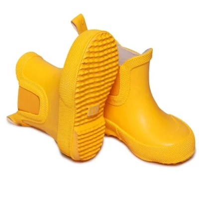 Image de CeLaVi Mixte Enfant Basic Wellies Short Bateau de Pluie, Jaune, 19 EU