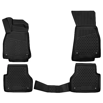 Image de WALSER XTR 75080 Ensemble de tapis sol avant et arrière