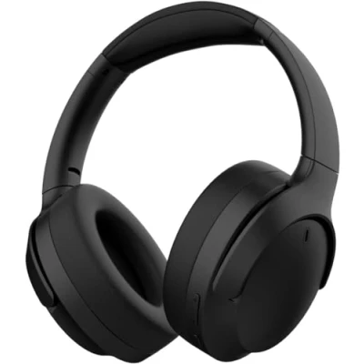 Image de DigiKuber Casque Hybride Bluetooth à Suppression Active du Bruit, ANC Filaire sans Fil Pliable et Rotatif avec Microphone pour Téléphone, Ordinateur, 150 Heures de Lecture, 5,3