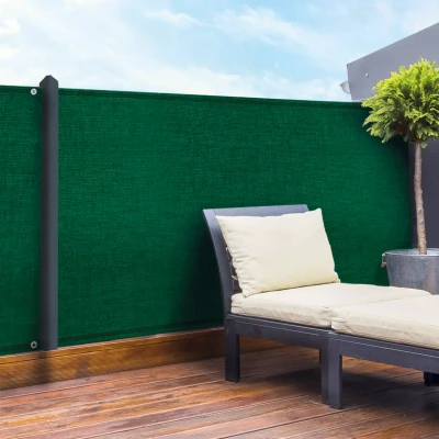 Image de Brise vue vert 2m x 10m occultant 90gr/m²