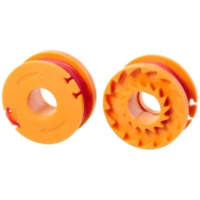 Image de WORX Lot de 2 Bobines Fil Bobine 3m Compatible avec les Débroussailleuses et Coupe Bordures 20V Longue Durée Ø1,25 mm WA0004.1