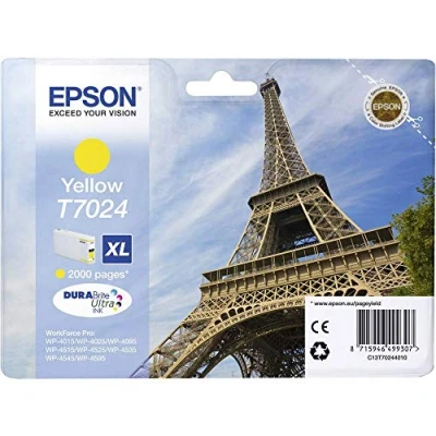 Image de Epson T7024 (C13T70244010) Cartouche d&#039;encre jaune