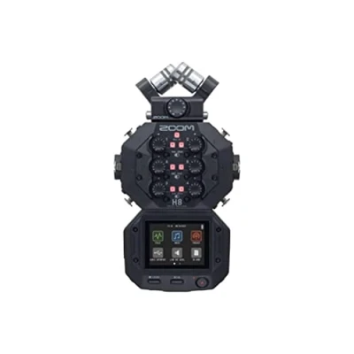 Image de Zoom H8 Enregistreur de terrain 12 pistes 1x microphone XY amovible, 4x entrées XLR et 2x combo