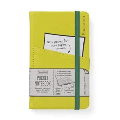 Image de IF Bookaroo Carnet de poche A6 Chartreuse