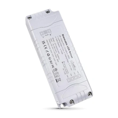 Image de REYLAX Transformateur 220V 24V 40W 1.66A Dimmable Triac &amp; 0 10 V 1 PWM Résistance 100k, Alimentation de Tension Constante 24V, LED Basse Tension, Transfo AC à DC