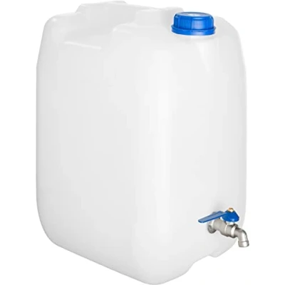Image de Bidon à eau de 10 l sans BPA avec robinet galvanisé d&#039;eau potable Pour le camping