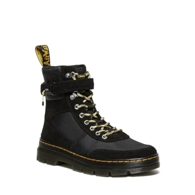 Image de Dr. Martens Combs Bottines à lacets, Taille: 36, Black Imitation cuir/textile