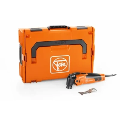 Image de FEIN Multimaster MM 500 Plus Basic, Outil Multifonction, Lame Bimétallique pour Bois, Métal et Plastique, Moteur 350 W, Système anti vibration, Connexion StarlockPlus, de serrage rapide