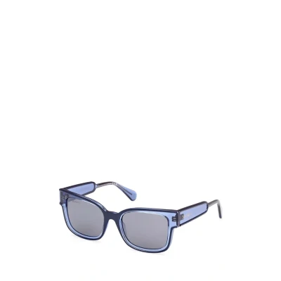 Image de MAX&amp;Co. Iniettato Lunettes de soleil, Femme, Taille: One Size, Blu grigio fumo specchiato