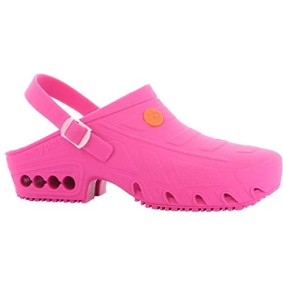 Image de Sabot autoclavable Oxypas OxyclogJ3801fux SRA, fuchsia, 37/38 EU, 4/5 RU