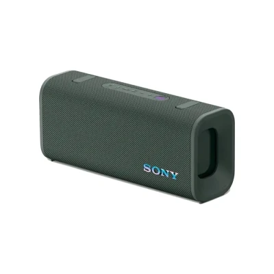 Image de Sony ULT Field 3 Enceinte Bluetooth Ultra Portable avec Power Sound, Batterie 24 Heures, IP67, étanche, Anti poussière, Choc, bandoulière détachable, compacte Gris forêt