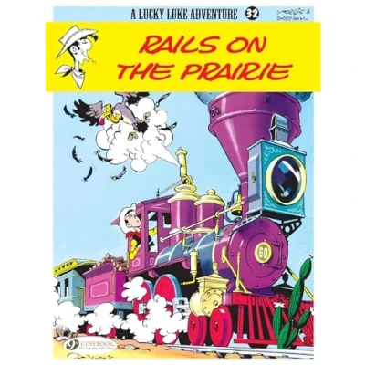 Image de Lucky Luke tome 32 Rails on the prairie (32)