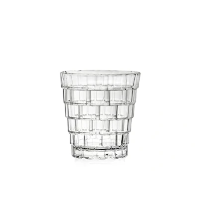 Image de RCR Lot de 6 Verres à Eau Stack en Luxion, Service Table élégant 100% Fabriqué Italie Capacité : 31,9 cl