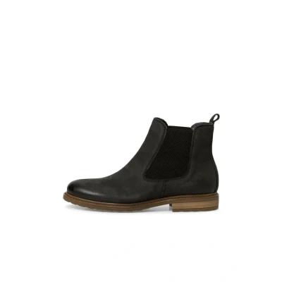 Image de Tamaris Bottines, Femme, Taille: 40, Black structured Cuir