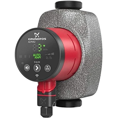 Image de Grundfos Pompe de circulation chauffage ALPHA2 230 V PN 10 180 mm Type 25 60 Rp 1Z