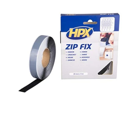 Image de Ruban adhesif auto agrippant fix crochet HPX zip