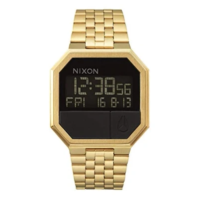 Image de Nixon Rerun Montre à affichage digital, Taille: One Size, Goldfarben