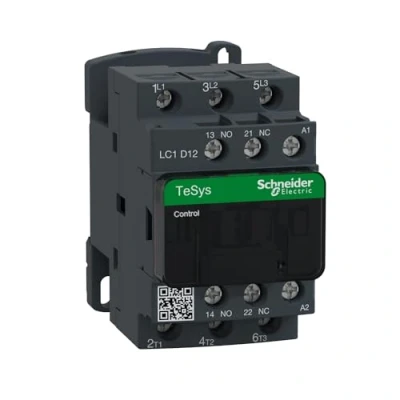 Image de Schneider Electric TeSys LC1D contacteur 3P AC 3 440V 12A bobine 24Vca LC1D12B7