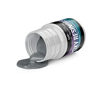 Image de DIPON.DE HIGH PERFORMANCE LIQUIDS &amp; PIGMENTS Pigment de couleur époxy gris fenêtre env. RAL 7040 Pâte professionnelle hautement pigmentée pour résine époxy, polyuréthane,
