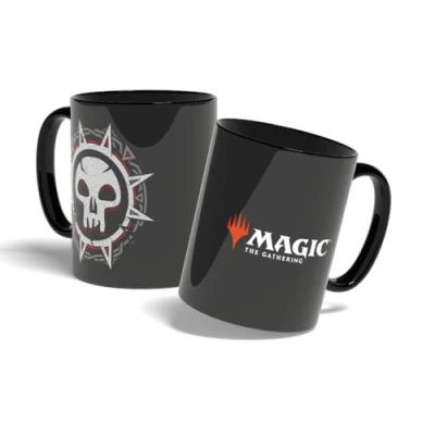 Image de Konix Magic The Gathering Mug Tasse en céramique 320 ml Motif mana noir