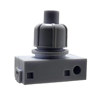 Image de Interrupteur à monter, pour lampes 250 V, 2 A, noir, blanc ou transparent
