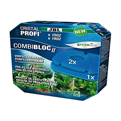 Image de JBL CombiBloc II CristalProfi e15/1902, Kit de pré filtration et mousse filtrante pour filtre e (02)