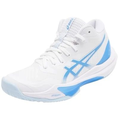 Image de Asics SKY Elite FF MT 3 Chaussures de volley, Femme, Taille: 38, White/blue coast Tissu / matière synthétique