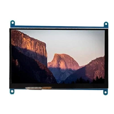 Image de ASHATA Ecran LCD 7 Pouces HDMI 1024x600 Ultra HD Écran Tactile capacitif pour/Raspberry Pi1,2,3 pour Moniteur d&#039;écran win7, win8, win10