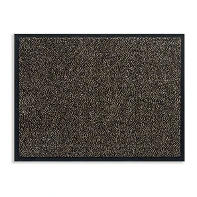 Image de F &amp; S Mars Paillasson d&#039;entrée de Haute qualité Robuste et Lavable pour l&#039;usage intérieur extérieur 80 x 120 cm Couleur Bruin. Fabriqué en Europe