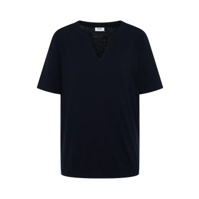 Image de Cecil LOOK Tshirt basique, Femme, Taille: Large, Blau