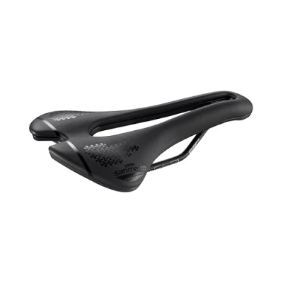 Image de Selle Italia ASPIDE Short Open Dynamic Wide de vélo. Mixte, Noir