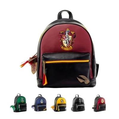 Image de Sac à dos tendance Harry Potter (Gryfindor), Rouge, Taille unique, Décontracté