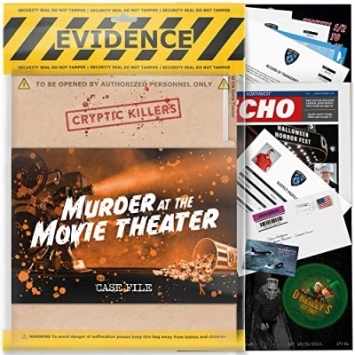 Image de Cryptic Killers Jeu de mystère non résolu Enquête sur les dossiers froids Indices/preuves détective Résout le crime Individuels, rendez vous et groupes fête au cinéma