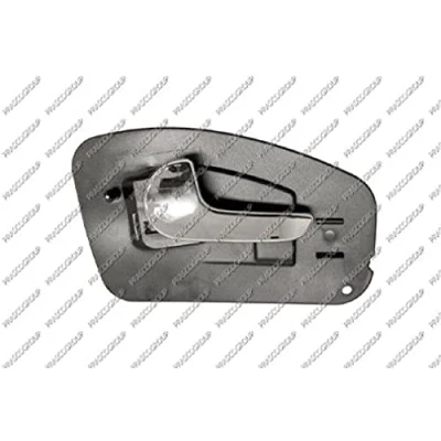 Image de PRASCO OP0308506 Poignée De Porte intérieur, arrière gauche chrome/noir OPEL: Corsa C 3/5 portes