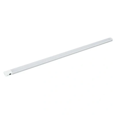 Image de Gefom REGLETTE IP20LED INTEGREE AVEC DETECTEUR 63 CM détecteur INFRA ROUGE, 6,5W, 480 LM BLANCHE