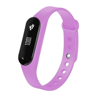 Image de Bracelet Connecté Sport iOs Android Montre Tactile Cardio Appel IP65 Violet YONIS Neuf