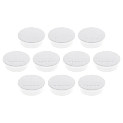 Image de Magnetoplan Aimant Discofix Color (Ø x H) 40 mm 13 rond blanc 10 pc(s) 1662000