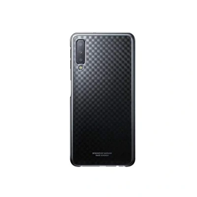 Image de Coque rigide noire et transparente Evolution Samsung pour Galaxy A7 A750 (2018) Neuf
