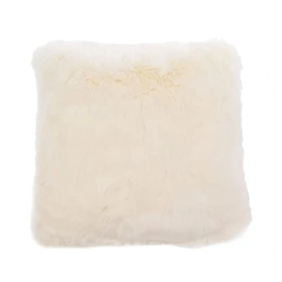 Image de Gözze Housse de coussin, aspect Fourrure, Design Ours Polaire, 50 x cm Blanc