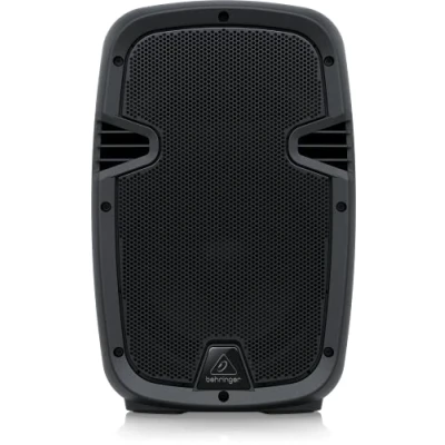 Image de Behringer PK108A Système de haut parleurs sonorisation actifs 240 watts 8 pouces avec lecteur multimédia intégré, récepteur Bluetooth* et mélangeur intégré