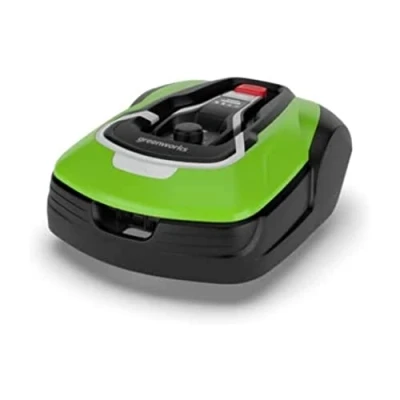 Image de Greenworks Optimow 10 Tondeuse Robot à Gazon Jusqu&#039;à 1000 m2 avec Pente 35 %, Ultra Silencieuse, Contrôlé 4G, Facile Installer, Fonctions Sécurité Avancées, Protection Antivol, Garantie 3 Ans