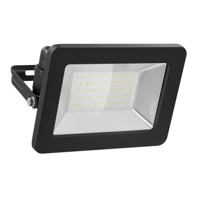 Image de goobay 53874 Projecteur Spot LED 50 W/Blanc Neutre 4000 K / 4260 LM/Angle d&#039;éclairage 100 Indice de Protection IP65 Noir