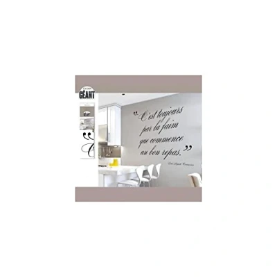 Image de Sticker Géant Citation pour Cuisine